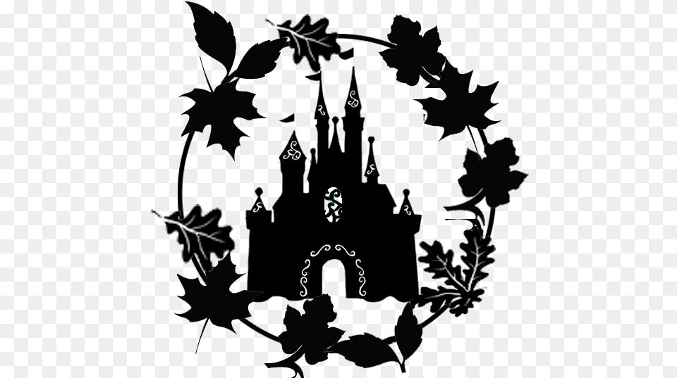 Disney Castle Graphics Curious And Cozy Disney Castle Silhouette, Leaf, Plant, Art, Outdoors Png