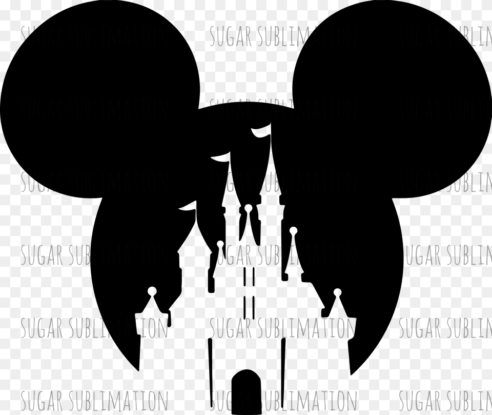 Disney Castle Mickey Head, Text, Blackboard Free Png