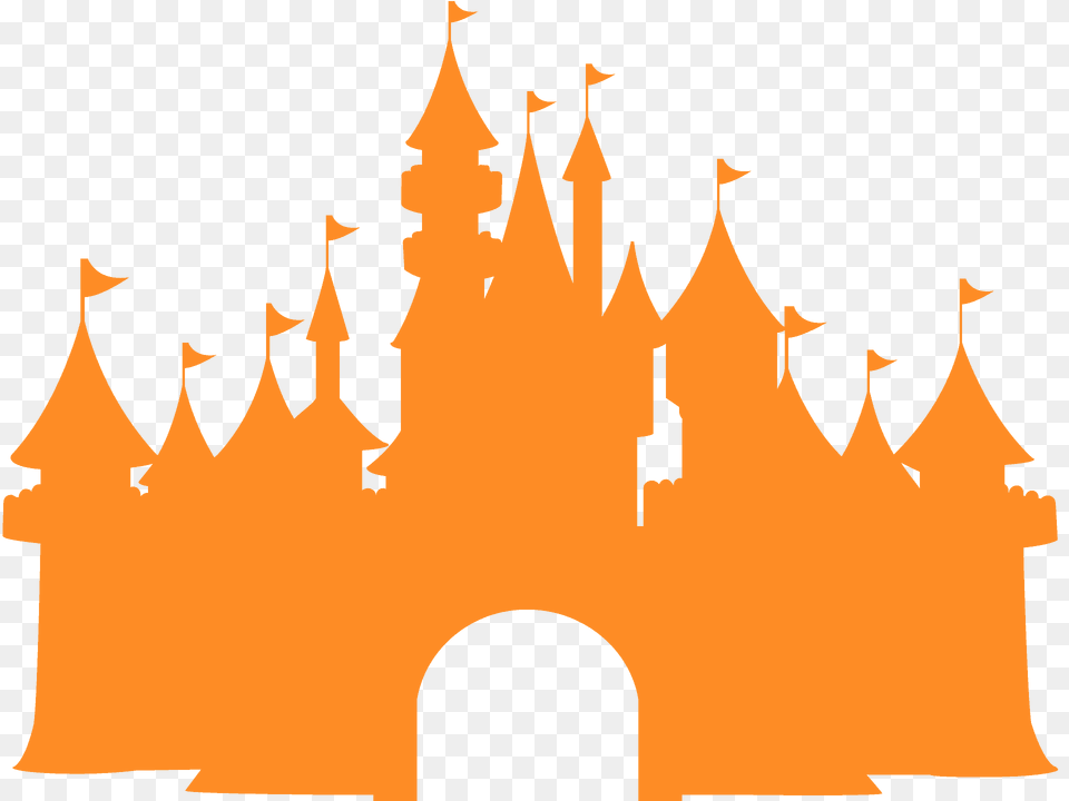 Disney Castle Silhouette, Accessories, Church, Cathedral, Building Free Png Download