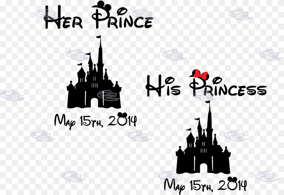 Disney Castle Silhouette Logo Illustration Free Png