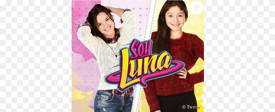 Disney Channel A Mis En Ligne Une Photo De Karol Sevilla Soy Luna, Clothing, Knitwear, Sweater, Face Png Image