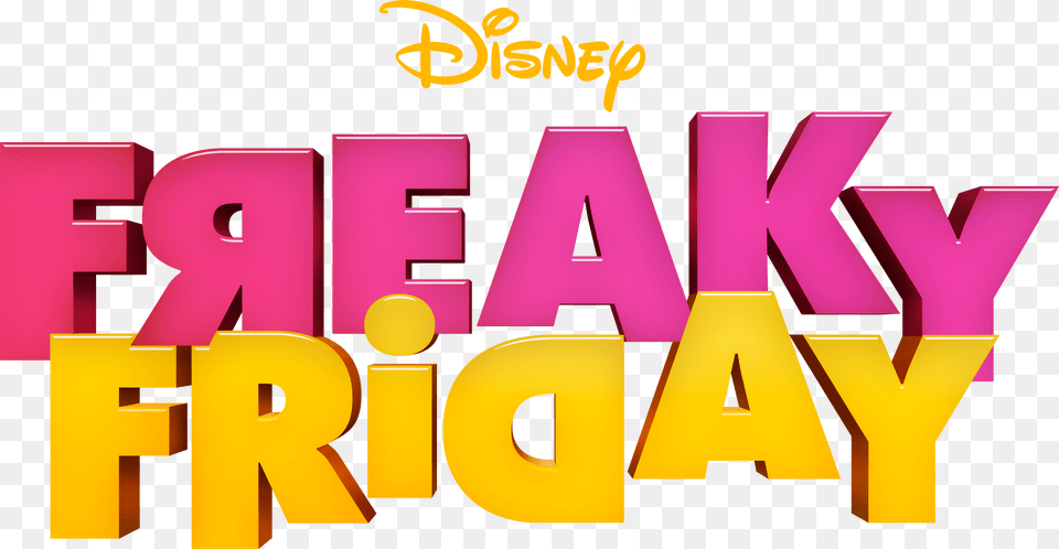 Disney Channel Freaky Friday Trailer Disney Channel, Purple, Text, Art, Graphics Png