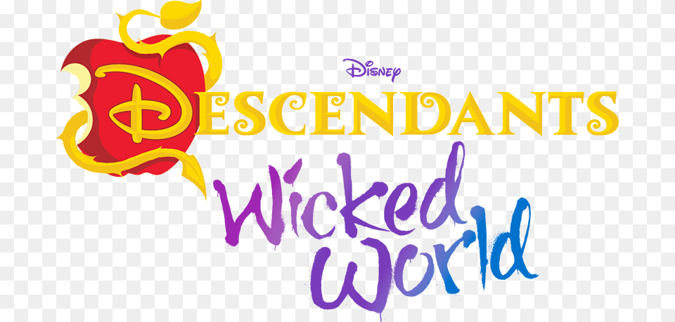 Disney Channel39s 39descendants39 Is Getting Descendants Wicked World Logo, Text, Dynamite, Weapon Free Png