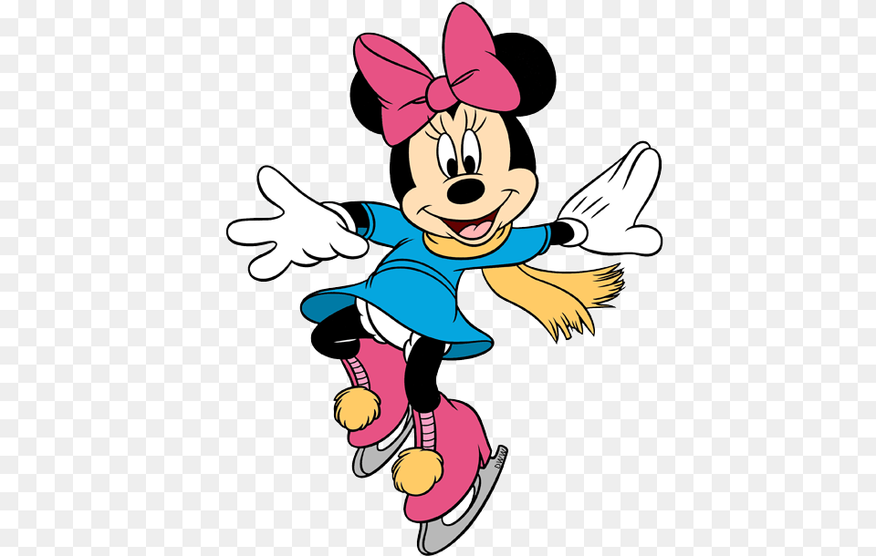 Disney Characters Ice Skating, Cartoon, Book, Comics, Publication Free Png