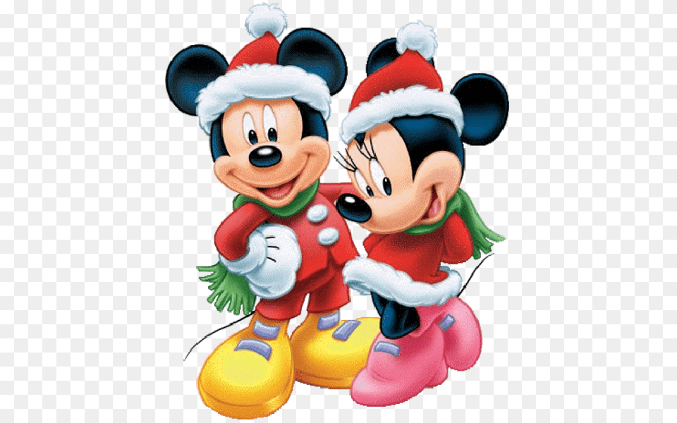 Disney Christmas Clip Art Baby Mickey N Minnie Mouse Mickey Minnie Mouse, Person Free Png Download