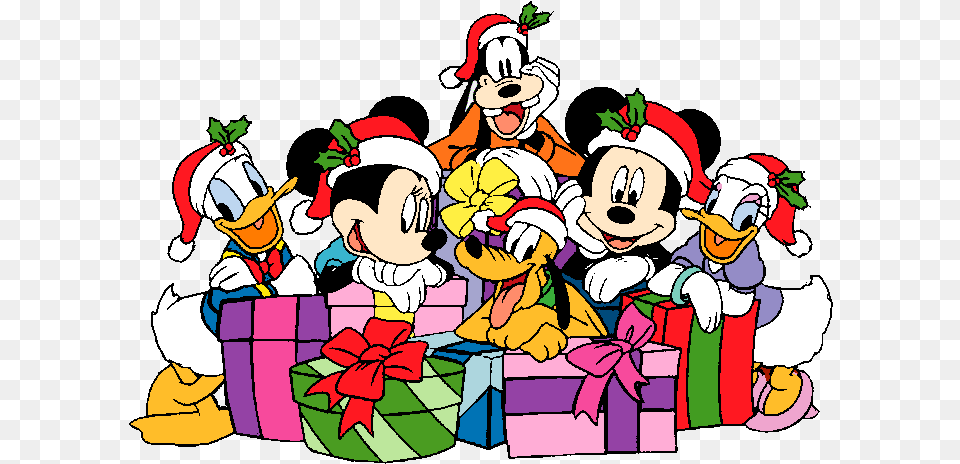 Disney Christmas Clipart Clipart Merry Christmas Disney, Baby, Person, Cartoon, Art Png