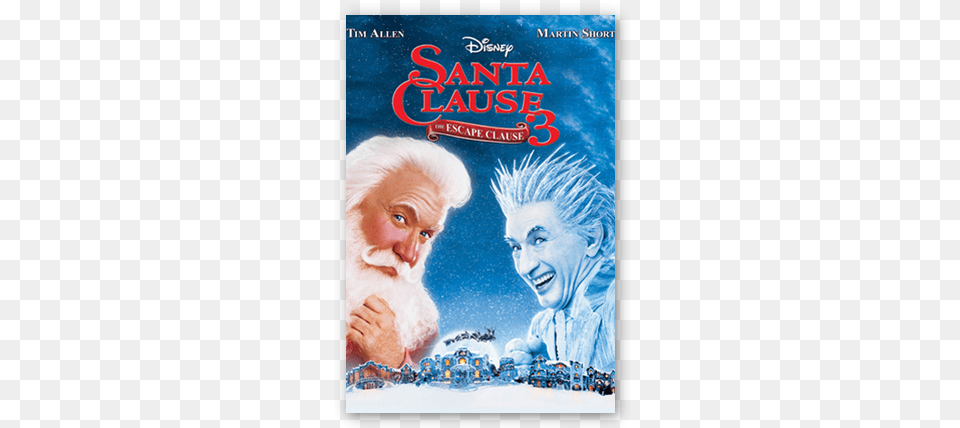Disney Christmas Movies 4 Santa Clause 3 Movie, Publication, Book, Baby, Person Free Png Download