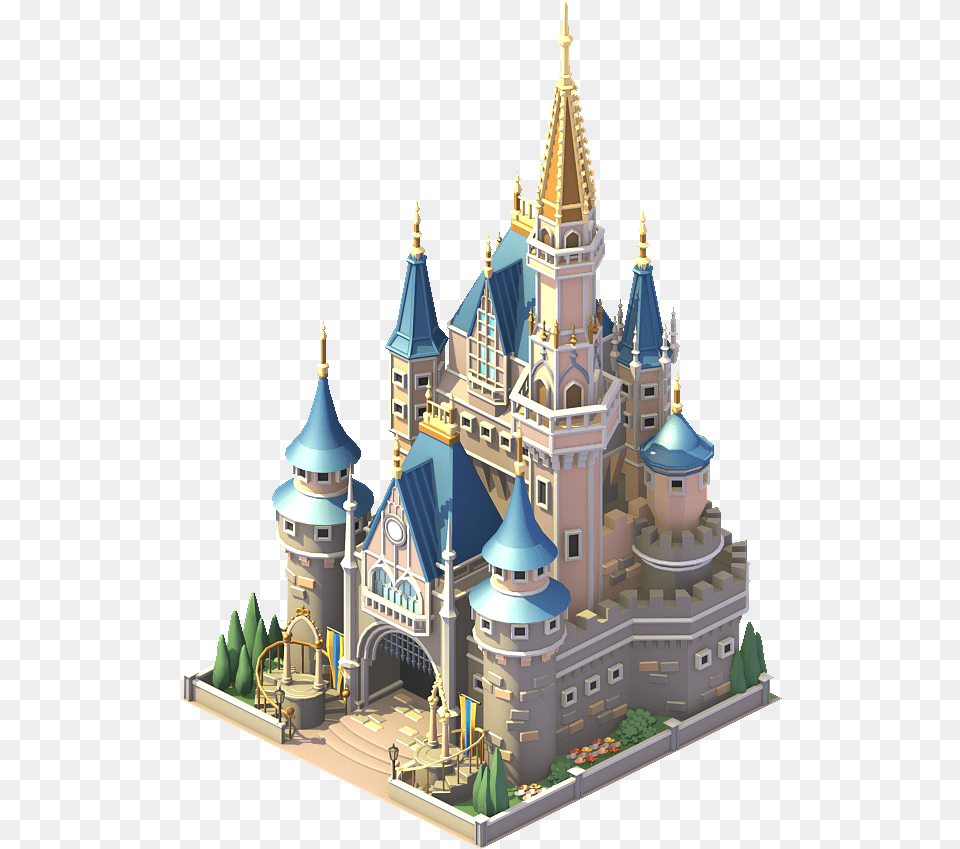 Disney Cinderella Castle 2x Background Castles, Architecture, Building, Fortress, Spire Free Transparent Png