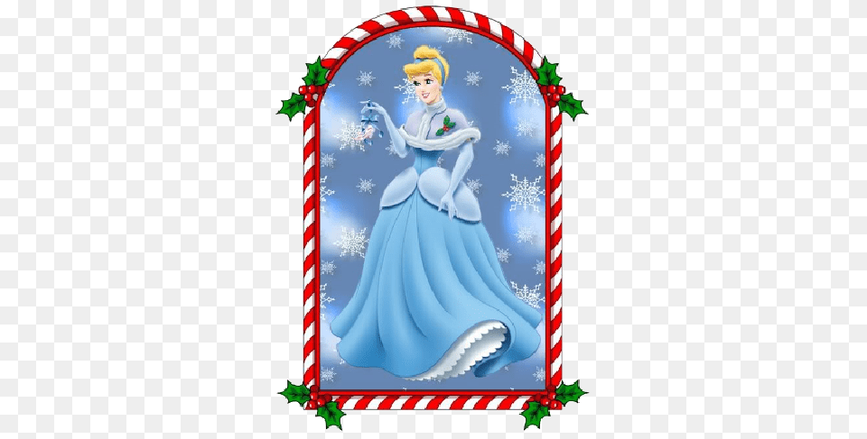 Disney Cinderella Christmas Clipart, Adult, Bride, Female, Person Png