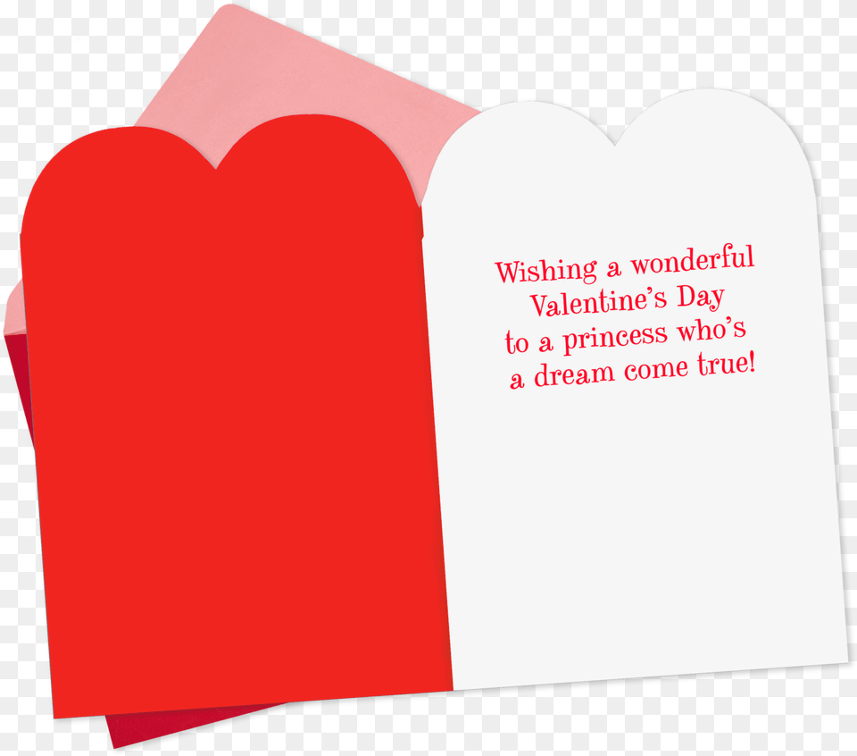 Disney Cinderella Princess Dream Come True Valentine Heart, Envelope, Mail, Greeting Card Png