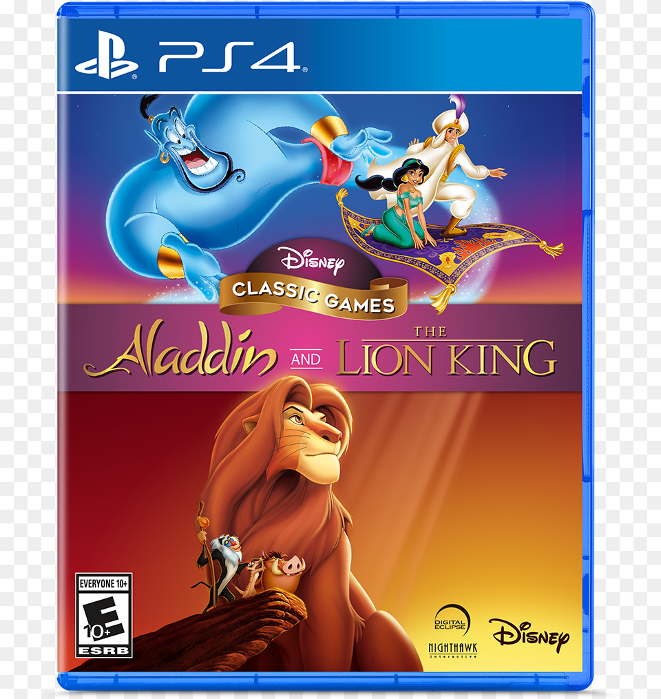 Disney Classic Games Aladdin And The Lion King, Adult, Publication, Person, Female Free Png