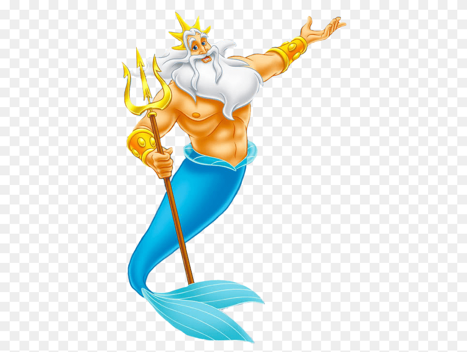 Disney Clip Mermaid Disney, Trident, Weapon Png