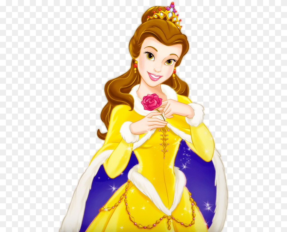 Disney Clipart Belle Beauty And The Beast Christmas Cartoon Belle Beauty And The Beast, Adult, Bride, Female, Person Free Transparent Png