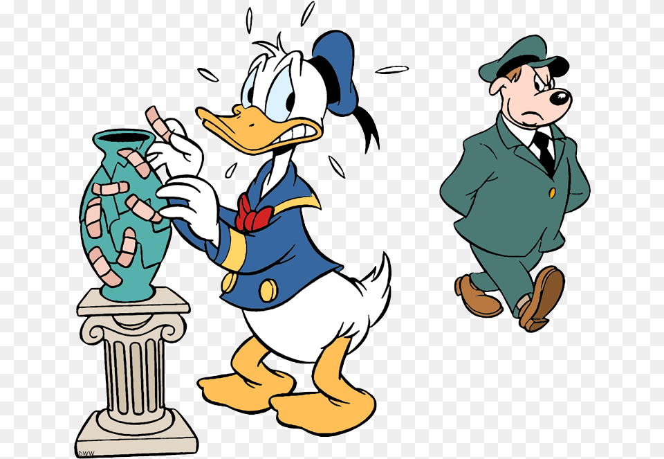 Disney Clipart Donald Duck, Baby, Person, Cartoon, Face Free Transparent Png