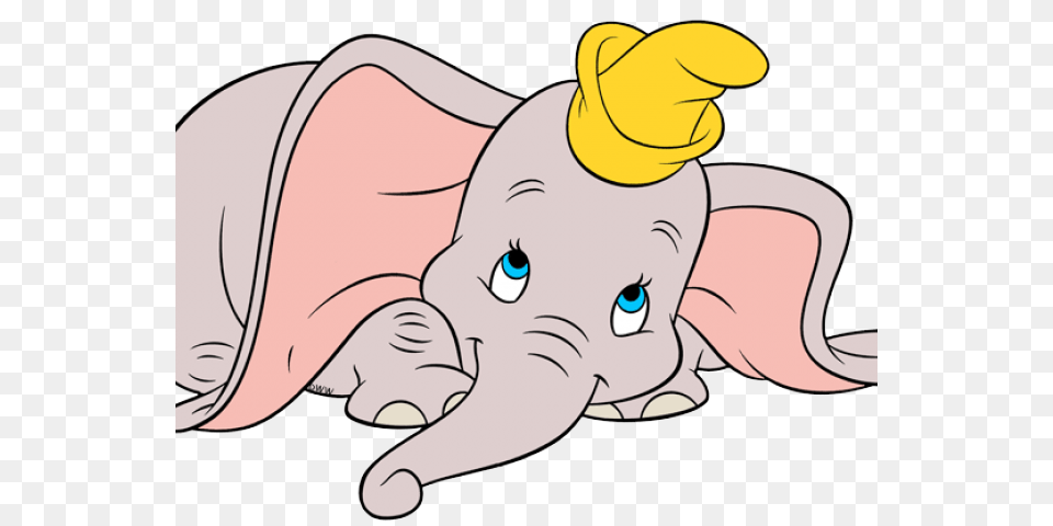 Disney Clipart Dumbo, Baby, Person, Animal, Mammal Free Png