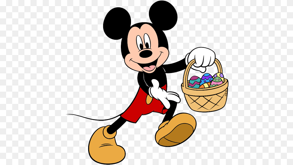 Disney Clipart Easter Mickey Mouse Vector, Cartoon, Dynamite, Weapon Png