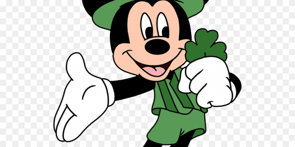 Disney Clipart St Patricks Day, Cartoon, Baby, Person, Face Png Image