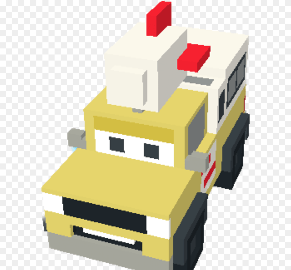 Disney Crossy Road Cars, Ambulance, Transportation, Van, Vehicle Free Png