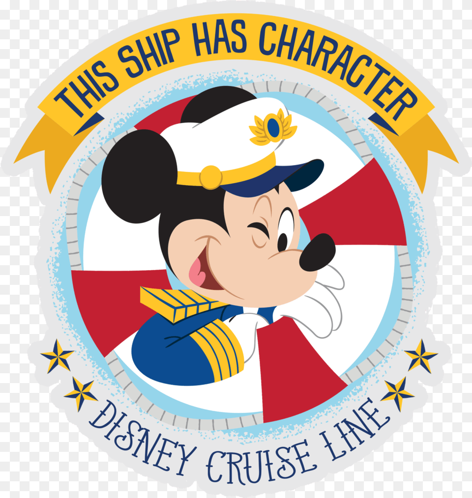 Disney Cruise Line Stateroom Door Decorating Clip Art Pack Happy, Badge, Logo, Symbol, Baby Png