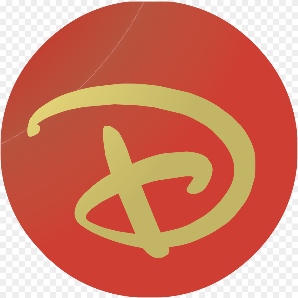 Disney D Ball Logo Transparent Disney D Logo, Symbol, Disk, Sign Free Png