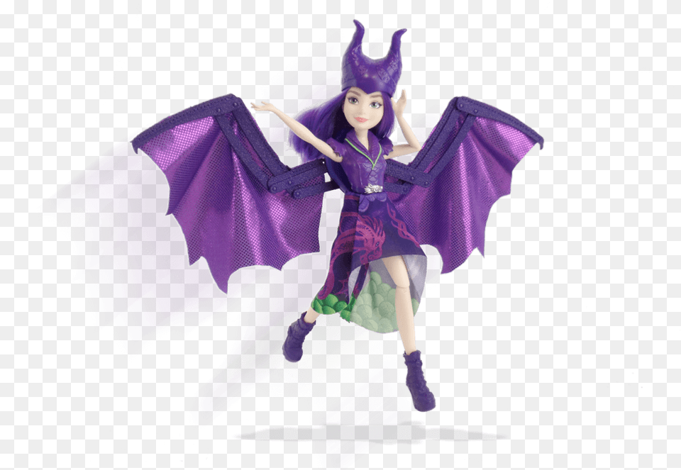 Disney Descendientes 3 Movie Signature Figurine, Purple, Clothing, Costume, Person Free Transparent Png