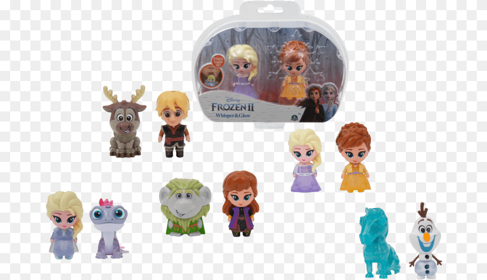 Disney Die Eisknigin Frozen 2 Whisper And Glow, Doll, Toy, Person, Figurine Free Png