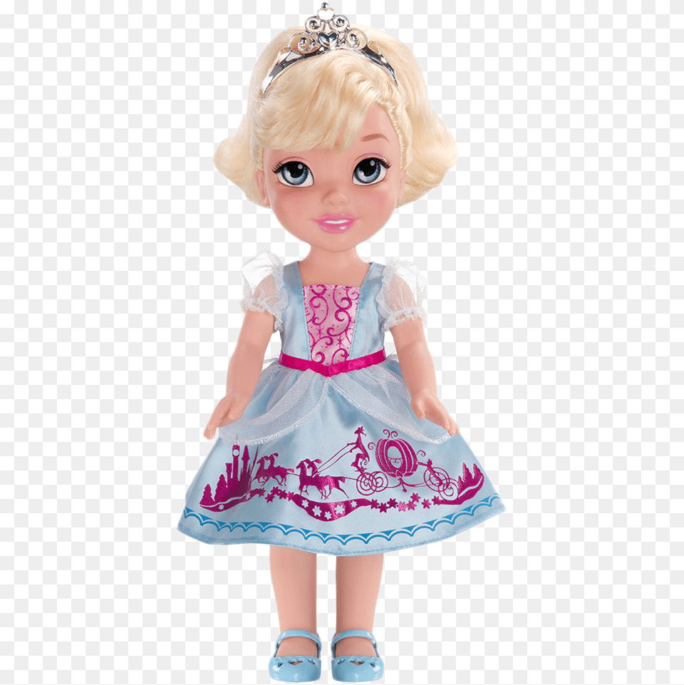 Disney Disney Princess Cinderella Toddler Doll, Toy, Face, Head, Person Png