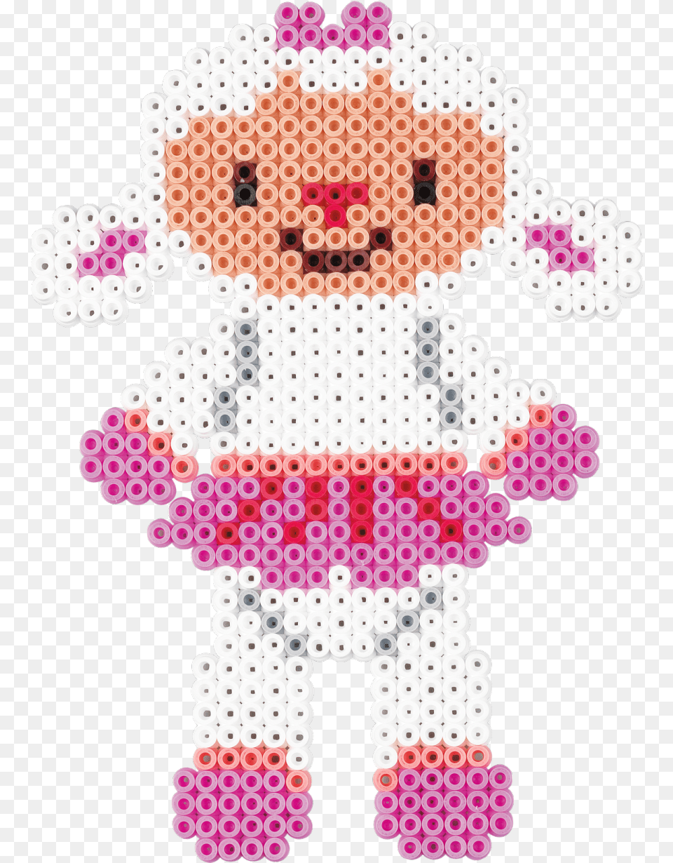 Disney Doc Mcstuffins Hama Perler Beads Hama Beads Doctora Juguetes, Pattern, Baby, Person, Toy Free Png Download