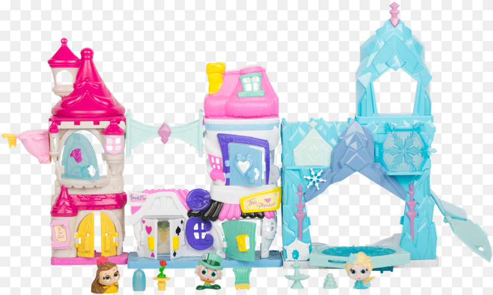 Disney Doorables Mega Stack Playset Disney Doorables Elsa Castle, Person Png