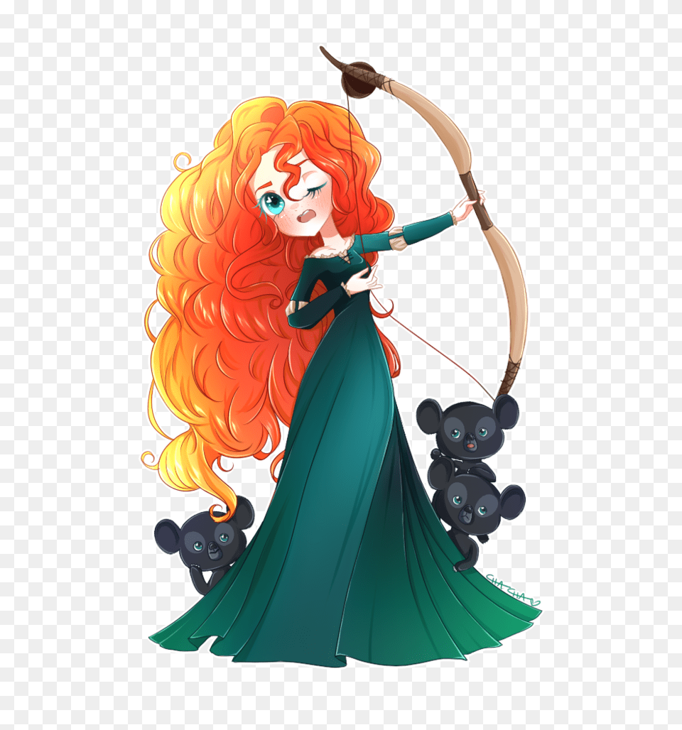 Disney Dreamies Merida, Person, Face, Head, Clothing Free Transparent Png