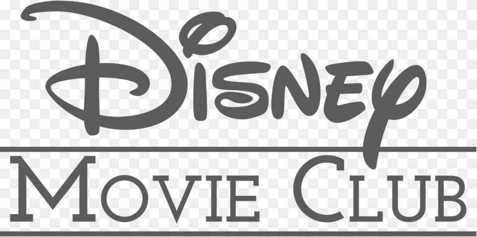 Disney Dvd Logo Disney Movie Club Logo, Gray Png