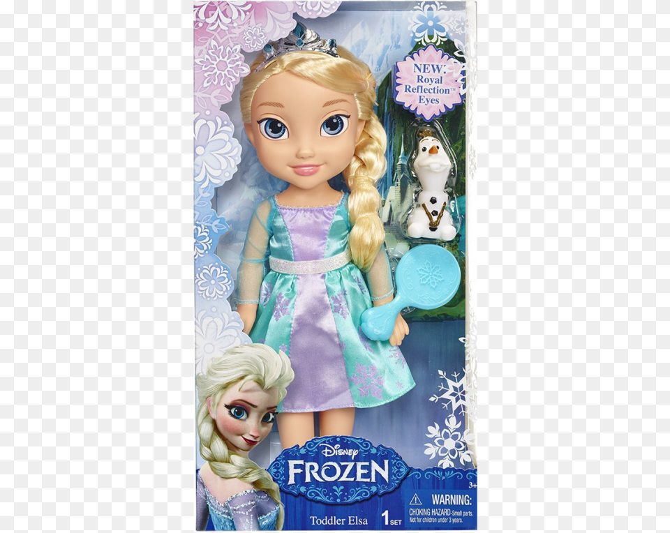 Disney Elsa Frozen Elsa Toddler Doll, Toy, Adult, Female, Person Free Png