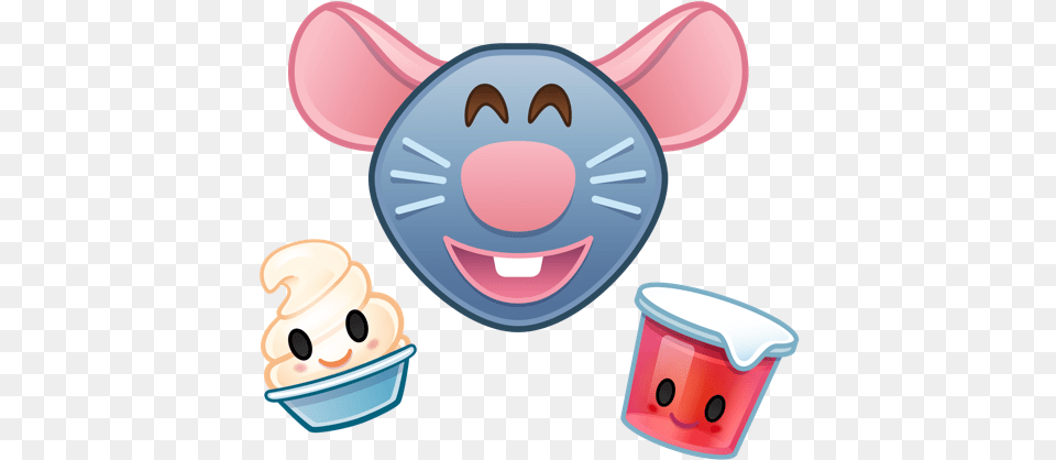 Disney Emoji Blitz Remy, Cream, Dessert, Food, Ice Cream Free Png Download