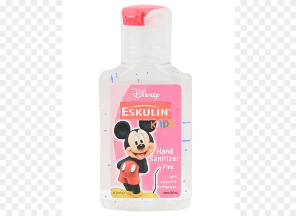 Disney Eskulin Hand Sanitizer Disney, Bottle, Lotion, Cosmetics, Perfume Free Transparent Png