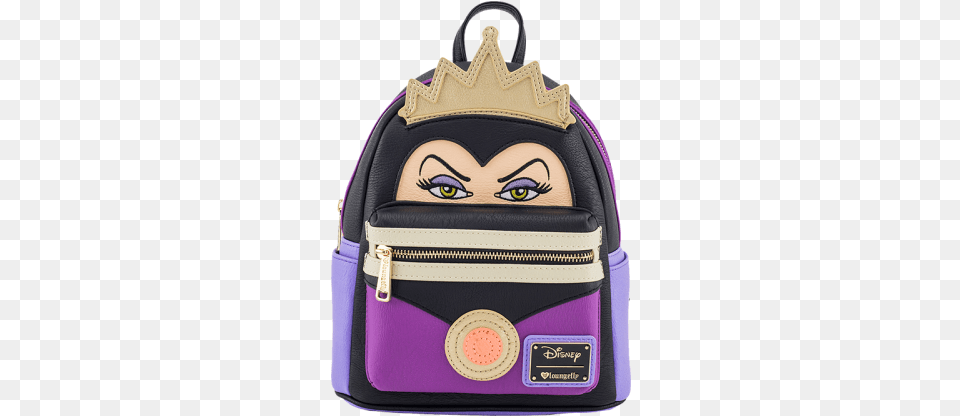 Disney Evil Queen Mini Backpack Apparel Evil Queen Loungefly Backpack, Accessories, Bag, Handbag, Purse Free Png Download
