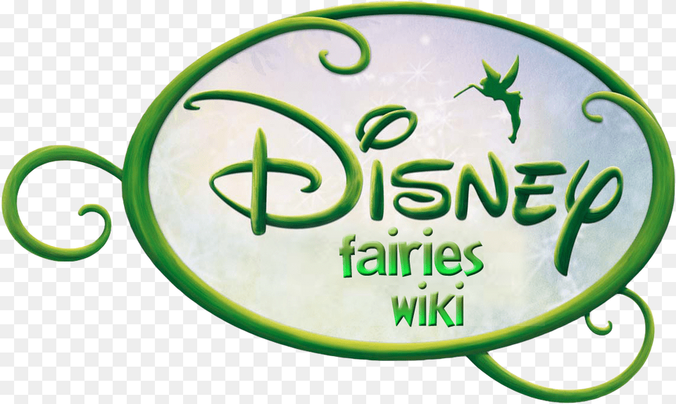 Disney Fairies Logo, Green Free Png