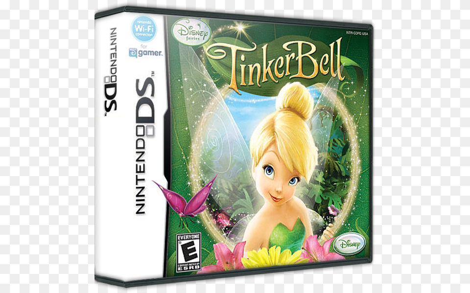 Disney Fairies Tinker Bell Nintendo Ds, Book, Publication, Baby, Person Png