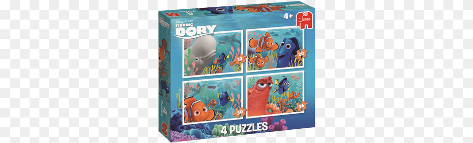 Disney Finding Dory 4in1 Puzzle Disney Pixar Finding Dory 4in1 Puzzle, Animal, Sea Life Free Png Download
