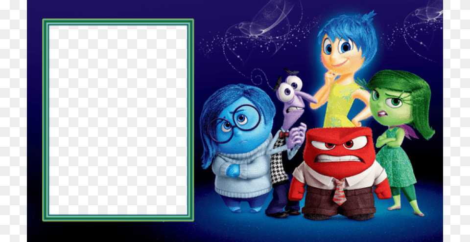 Disney Frames Photo Disney Inside Out Printables Inside Out Thought Bubbles Game Guide Unofficial, Baby, Person, Blackboard, Teddy Bear Free Transparent Png