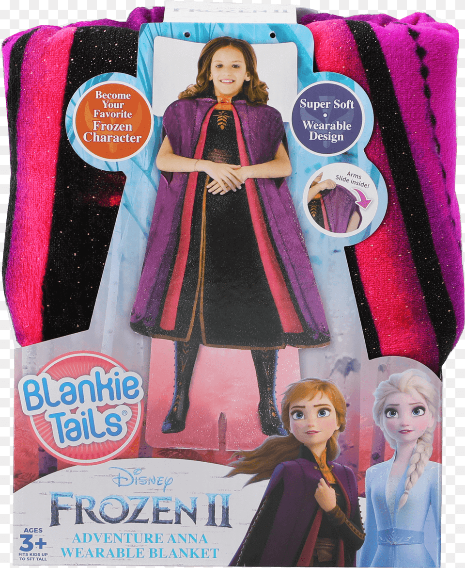 Disney Frozen 2 Anna S Adventure Outfit Blankie Tails Barbie, Adult, Person, Female, Woman Free Png