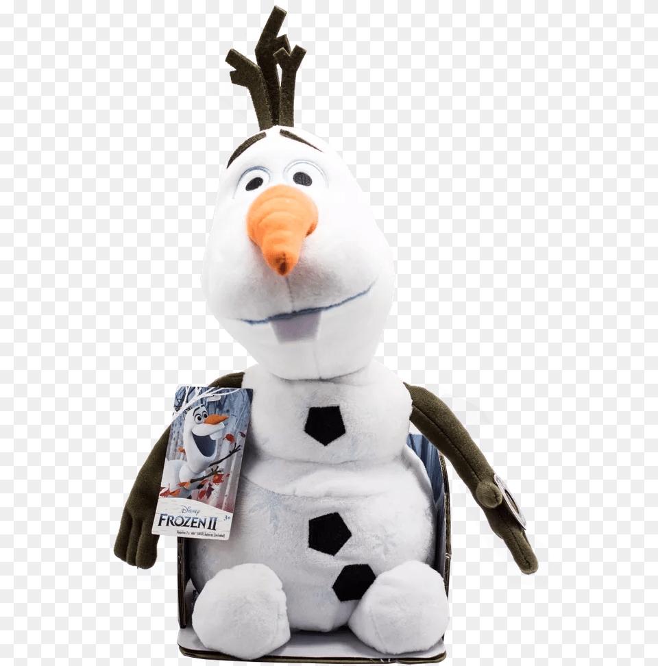 Disney Frozen 2 Large Olaf With Sound Frozen With Sound, Nature, Outdoors, Plush, Toy Free Transparent Png