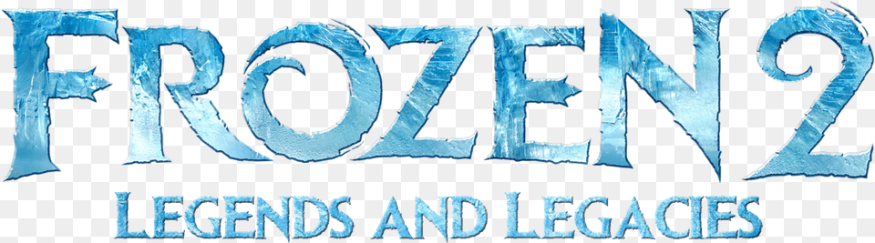 Disney Frozen 2 Logo Transparent Crescent, Book, Publication, Text, Alphabet Png Image