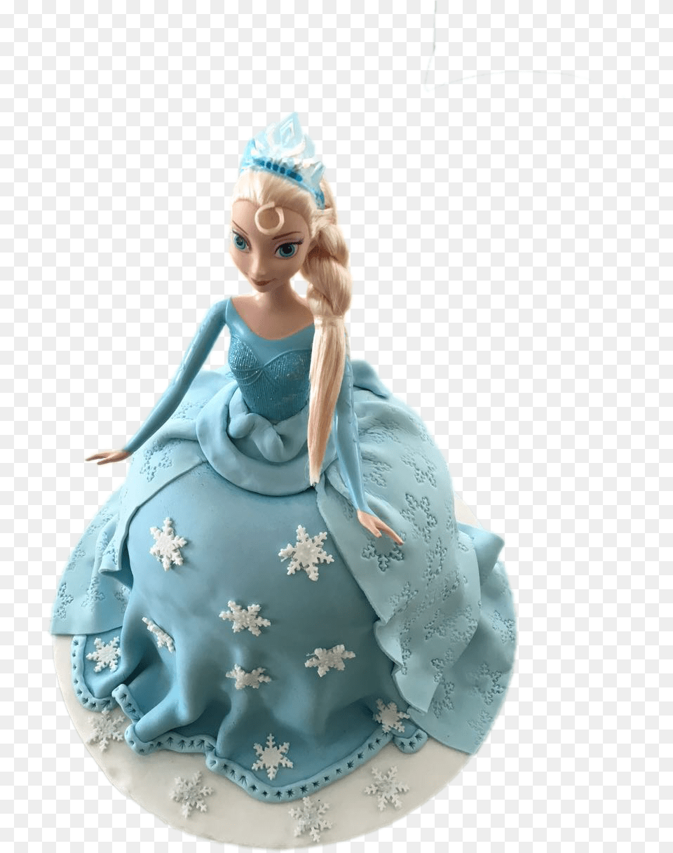 Disney Frozen Cake, Figurine, Toy, Doll, Person Free Transparent Png