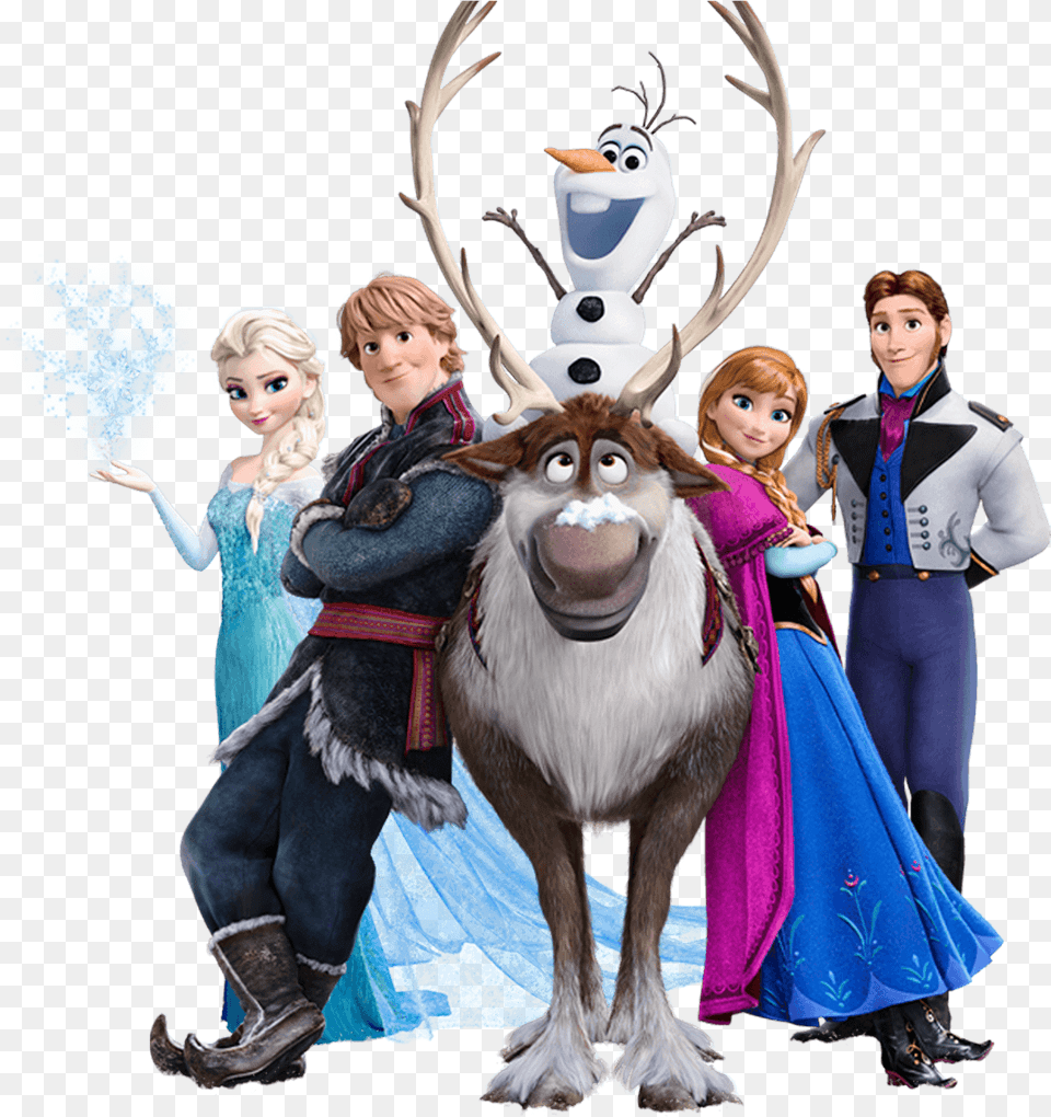 Disney Frozen Characters Frozen Todos Los Personajes, Adult, Person, Woman, Female Free Png Download