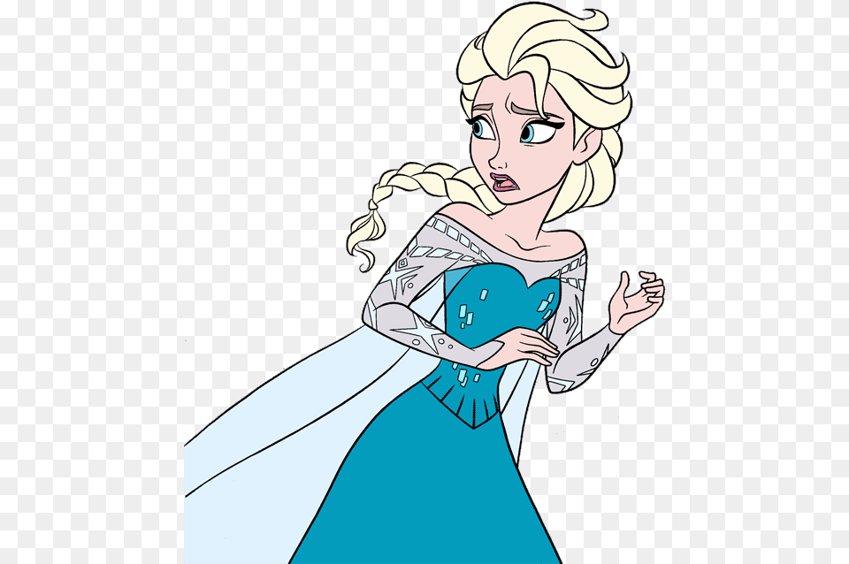 Disney Frozen Clip Art Frozen Elsa Clipart, Book, Publication, Comics, Adult Png Image