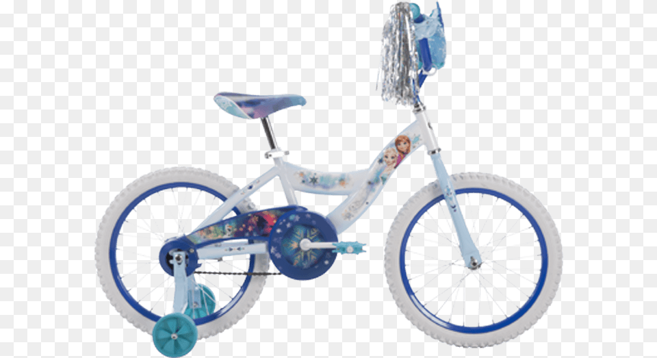 Disney Frozen Girls39 Bike Bicycle, Machine, Wheel, Transportation, Vehicle Free Transparent Png
