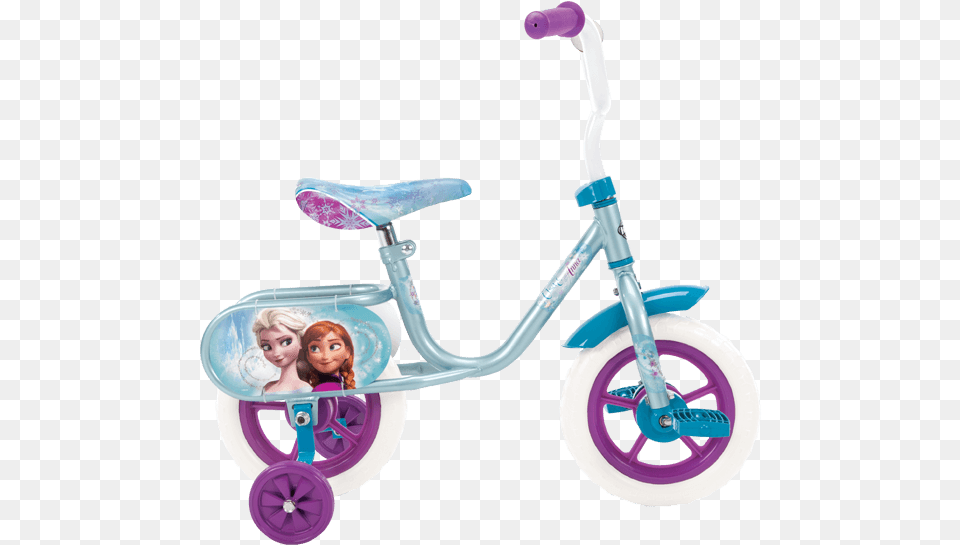Disney Frozen Girls39 Bike Huffy X Disney Frozen 10 Bike, Transportation, Scooter, Vehicle, Wheel Free Png