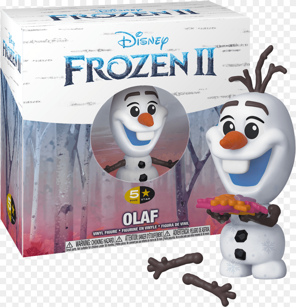 Disney Frozen Ii Olaf U2013 5star Vinyl Figure Funko 5 Star Frozen 2 Olaf, Winter, Outdoors, Nature, Snow Png Image