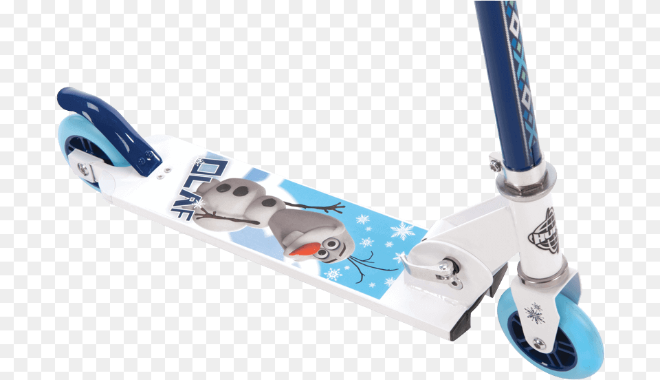 Disney Frozen Inline Folding 2 Wheel Olaf Scooter Scooter, Transportation, Vehicle, Smoke Pipe Free Png Download