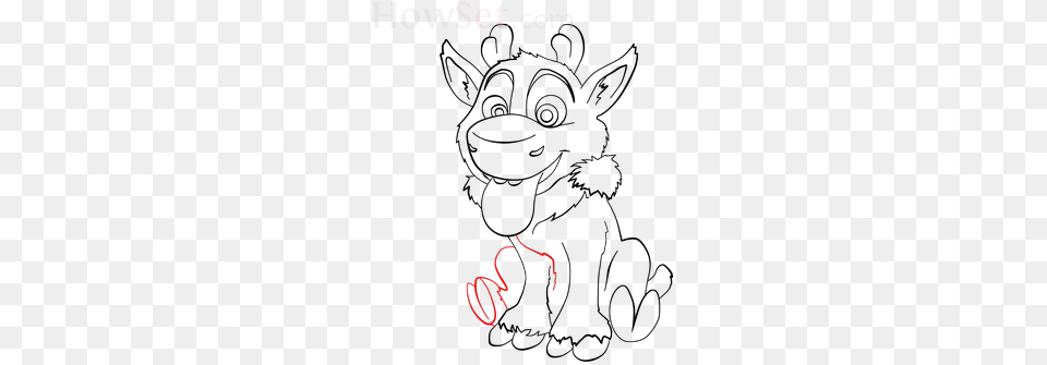 Disney Frozen Sven How To Draw Sven Sven From Baby Sven Frozen Drawing, Art, Animal, Canine, Mammal Free Png